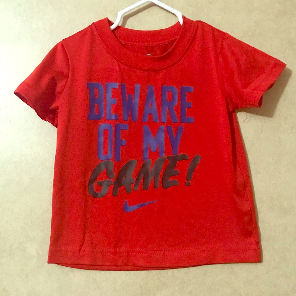 2T Red Nike Dri Fit Tee